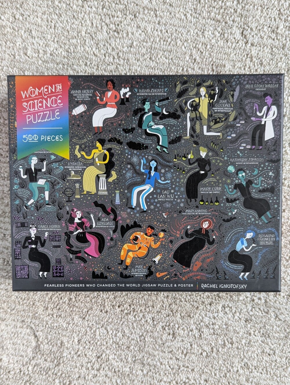 Puzzle "Women in Science: Fearless Pioneers Who Changed the World" 500-Piece